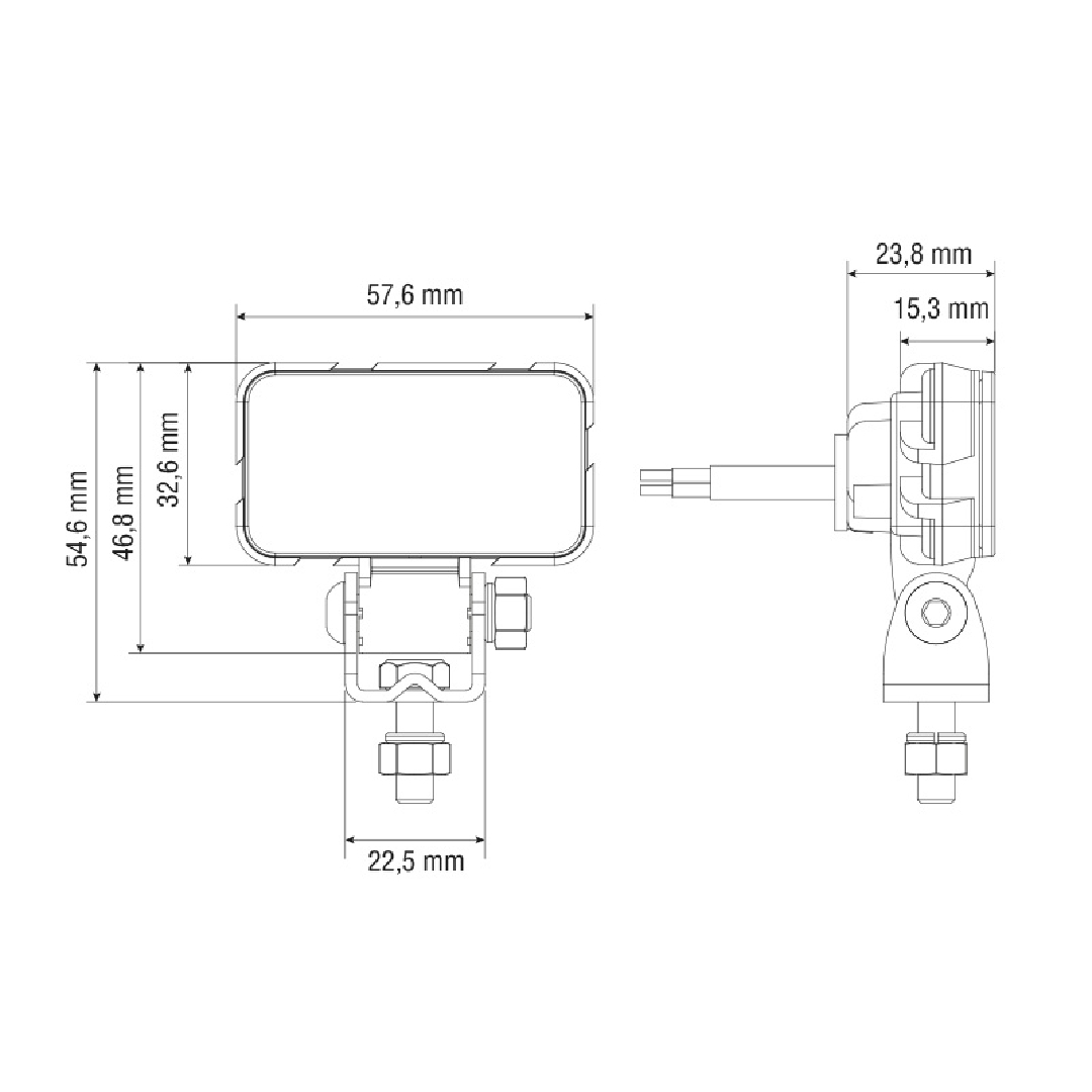 LED Darba lukturis BullPro Mini - Image 2