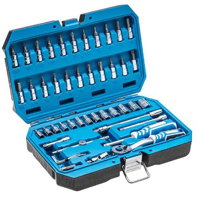 Uzgaļu un muciņu komplekts Högert Technik 1/4"