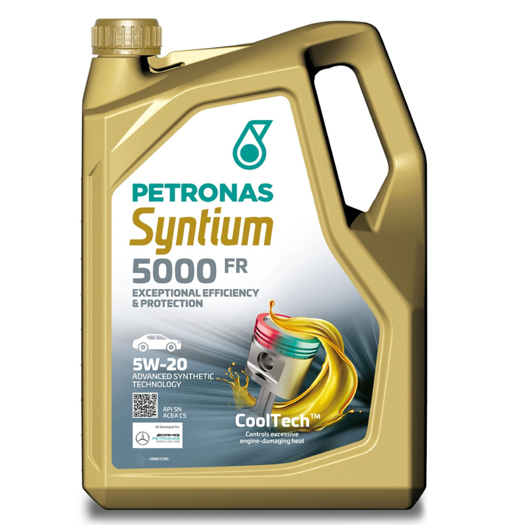 Motoreļļa PETRONAS Syntium 5000 FR 5W-20