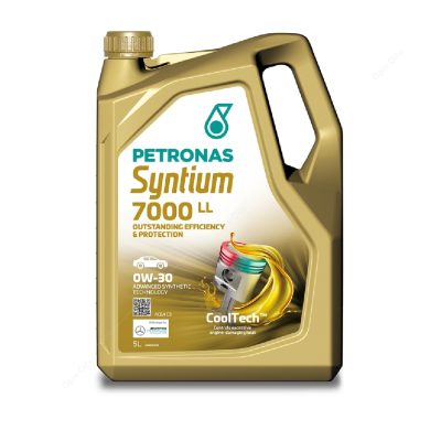 Motoreļļa PETRONAS Syntium 7000 LL 0W-30
