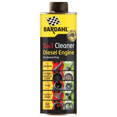 Degvielas piedeva dīzelim Bardahl Diesel Cleaner 5-in-1 500 ml