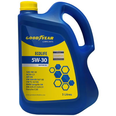 Motoreļļa GOODYEAR ECOLIFE 5W-30