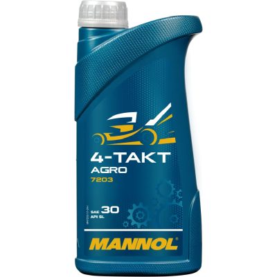 Motoreļļa dārza tehnikai Mannol 4-Takt Agro SAE 30