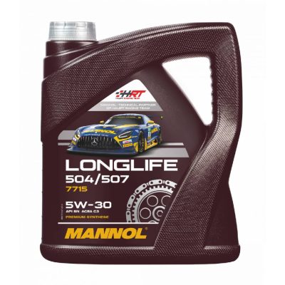 Motoreļļa MANNOL Longlife 504/507 5W-30