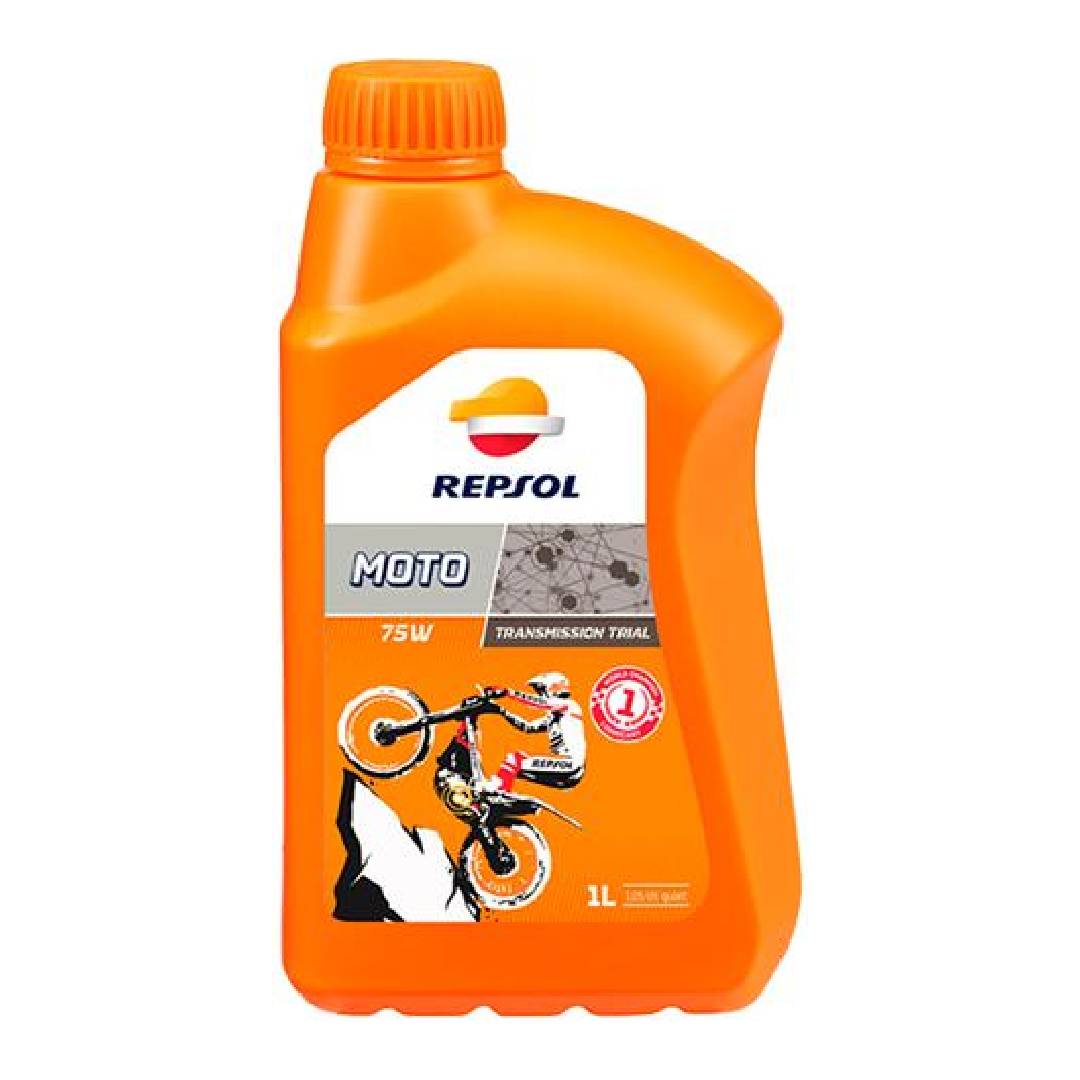 Motocikla kārbas eļļa REPSOL MOTO TRANSMISSION TRIAL 75W