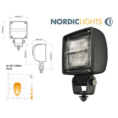 LED darba lukturis NORDIC LIGHTS KL1001