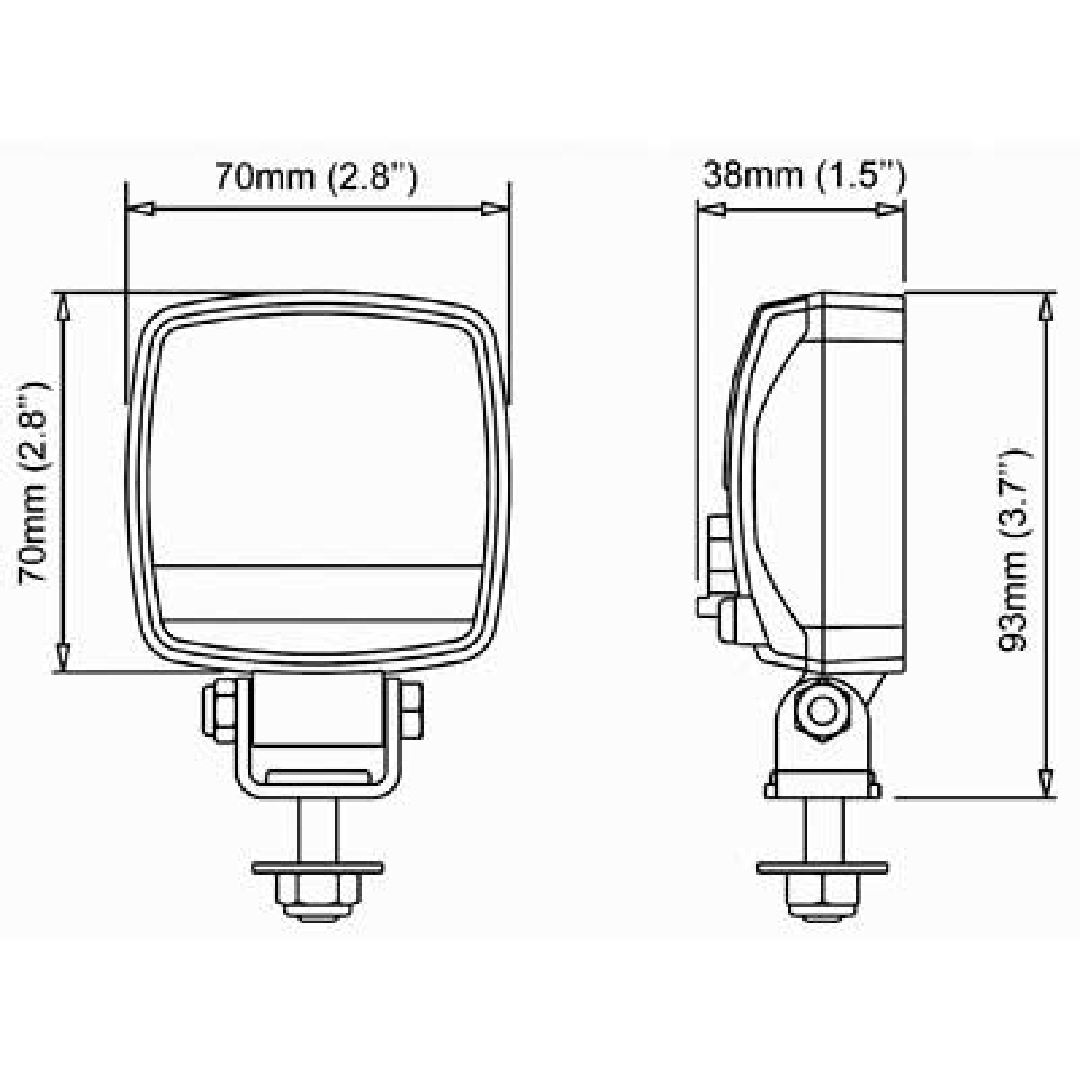 LED darba lukturis NORDIC LIGHTS 10W - Image 2