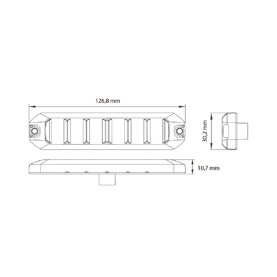 LED brīdinājuma gaisma OPTIBEAM FLEX LM6 - Image 3