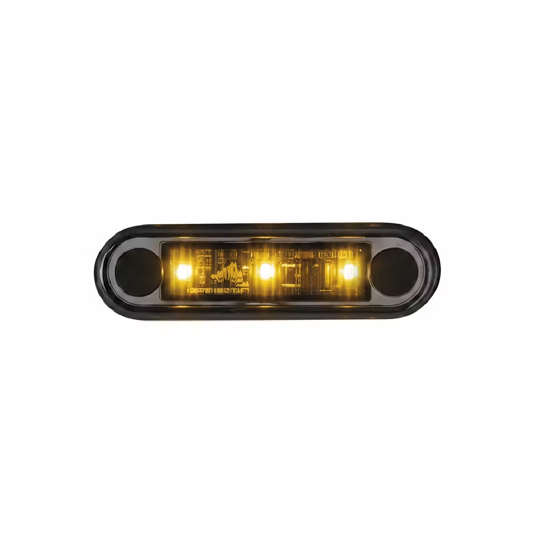 Brīdinājuma gaisma (stroboskops) Optibeam Dark Phantom 3-LED
